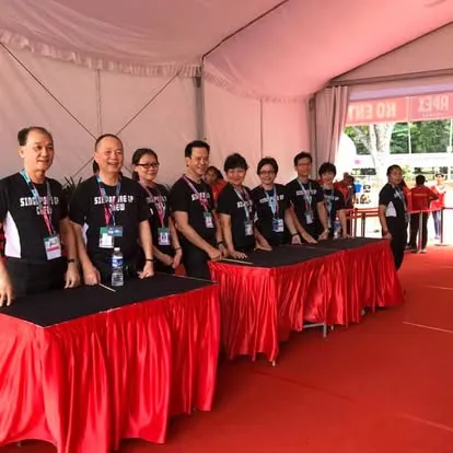 AMC personnel at Singapore Grand Prix 2018